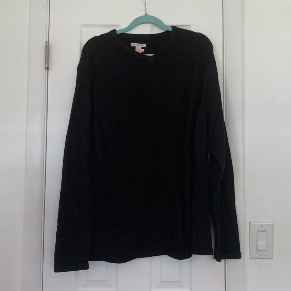 Carbon2cobalt Men’s Serendipity Sweater in Black